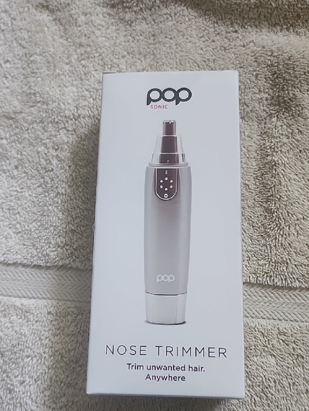 Pop Sonic White Nose Trimmer — Precision Personal Grooming